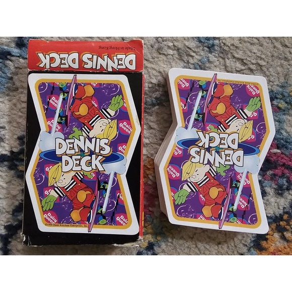 1994 Dairy Queen Dennis Deck Of Cards Advertising Dennis The Menace COMPLETE - Picture 1 of 3